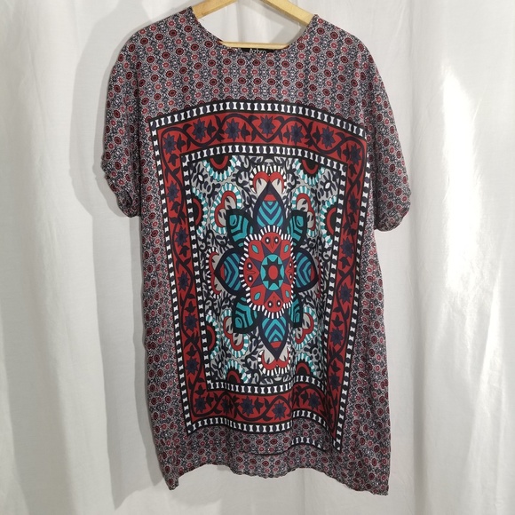 Azbro Large patterned tunic - Picture 1 of 4